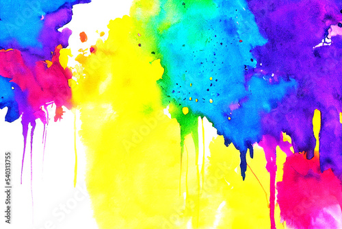 Wallpaper Mural watercolor abstract background Torontodigital.ca