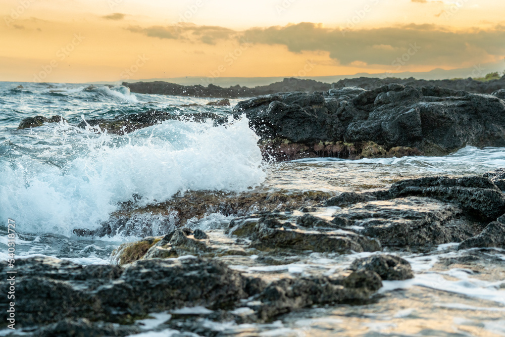 Das Ionische Meer in Sizilien  