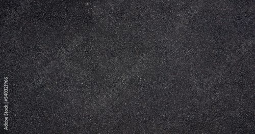 Foto Black asphalt road texture background. Gray-grained road