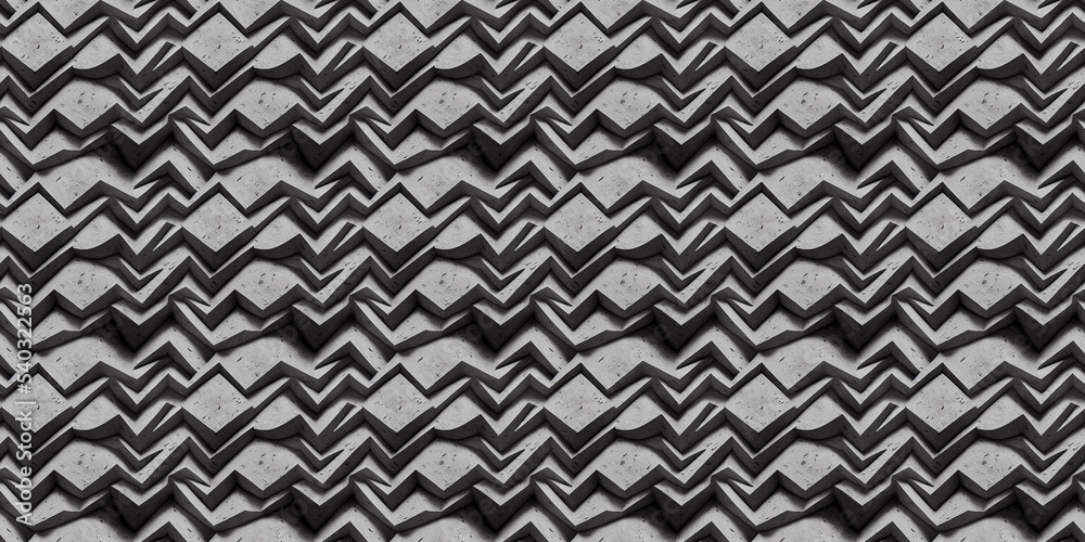 Dark gray concrete seamless geometric broken line pattern Dark gray concrete seamless geometric broken line pattern