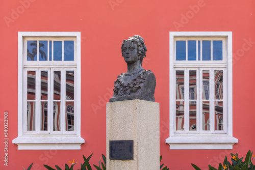 Bust of D. Carolina Josefa Leopoldina, First Empress of Brazil photo