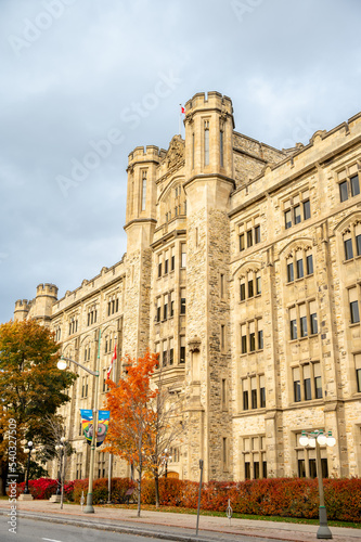 Connaught Building is a national historic site built in 1913 with Tudor-Gothic style in downtown Ottawa, Canada. Now this building is Customs and Revenue Agency.