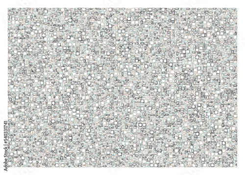 Offset Quads generative art background art illustration