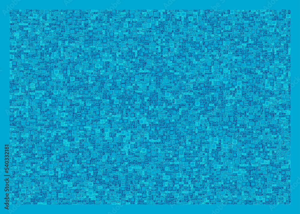 Fototapeta premium Offset Quads generative art background art illustration