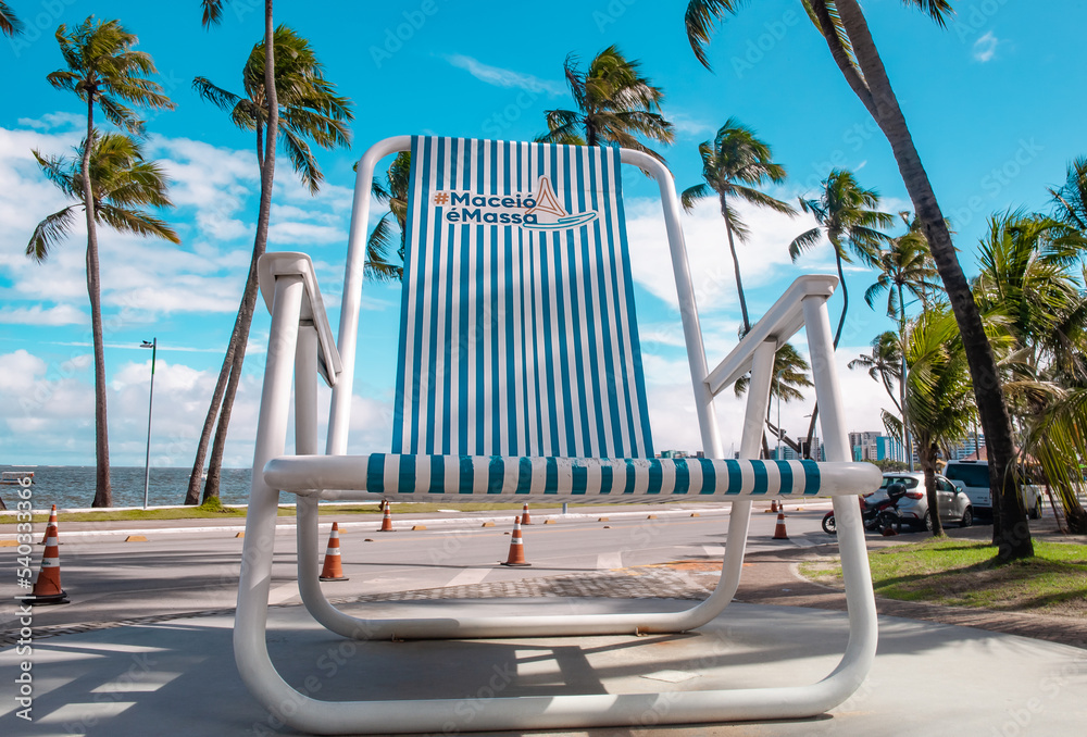 Giant beach chair sales