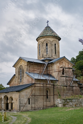 Bagrati cathedral under renovation ,an 11th-century Bagrati cathedral located in the city of Kutaisi in the Imereti region of Georgia. 