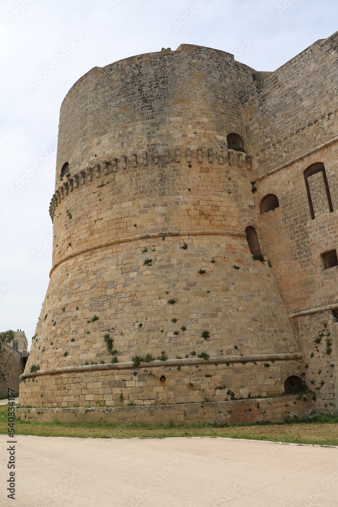 The Castello di Otranto in Otranto, Italy