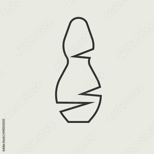 Bowling pin icon