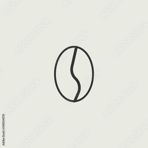 Coffee bean icon