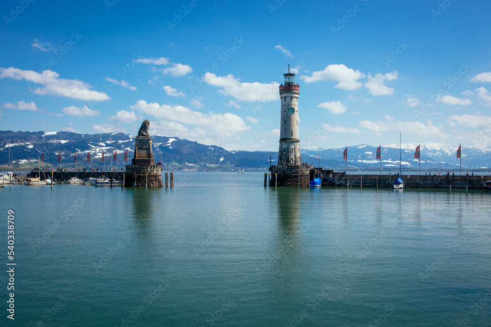 Lindau Hafeneinfahrt