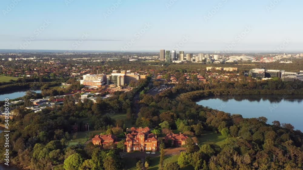 Rivendell school in green park of Concord suburb of Western Sydney as 4k.
Rivendell school in green park of Concord suburb of Western Sydney as 4k.