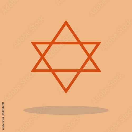 David’s triangle icon