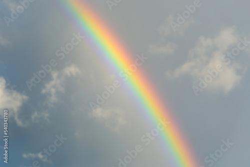 Rainbow on the sky