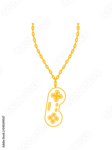 Halskette Schmuck alter Controller 