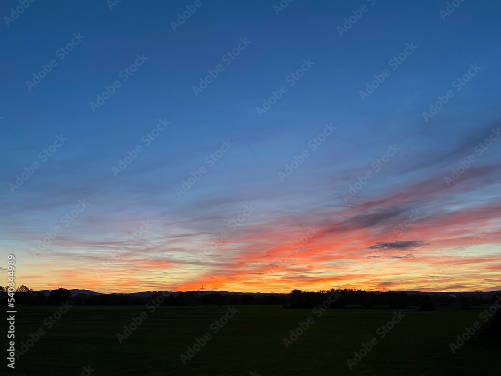 夕暮れの空 夕暮れの空