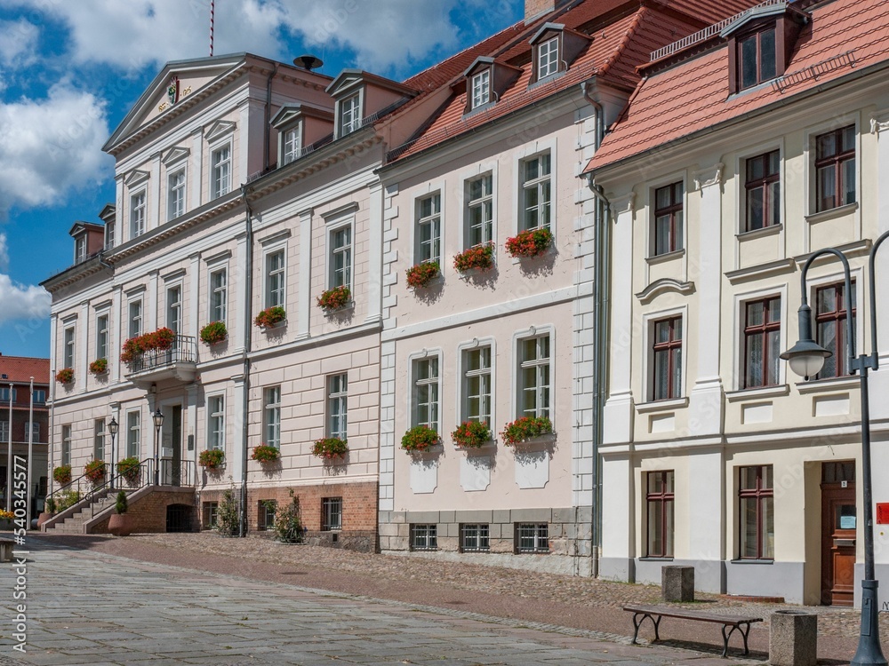Obraz premium Bad Freienwalde (Oder) - Rathaus
