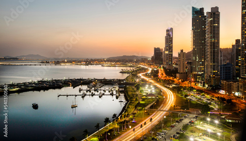 Obraz na plátne Panama city, Ciudad de Panama