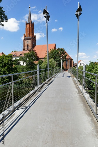 Rathenow: Die Kirche St. Marien Andreas stammt ursprünglich aus dem 13. Jahrhundert, wurde aber ab dem 15. Jahrhundert zur Hallenkirche umgebaut.