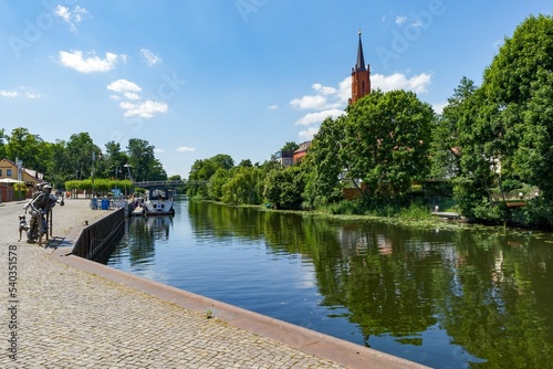 Rathenow: Die Kirche St. Marien Andreas stammt ursprünglich aus dem 13. Jahrhundert, wurde aber ab dem 15. Jahrhundert zur Hallenkirche umgebaut.