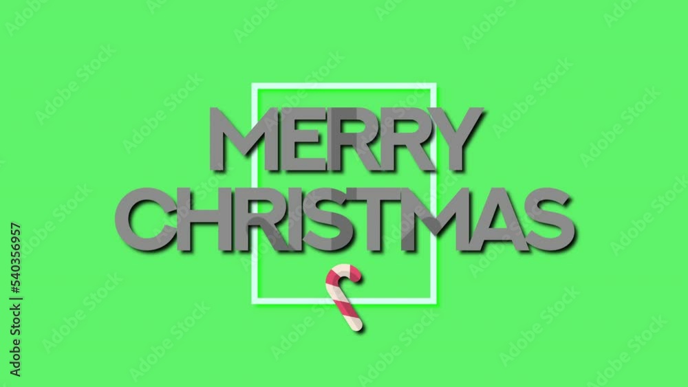 Merry Christmas with candy in green gradient, motion holidays and winter style background for New Year and Merry Christmas Merry Christmas with candy in green gradient, motion holidays and winter style background for New Year and Merry Christmas