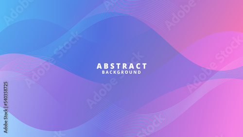 Abstract Blue and Purple liquid background. Modern background design. gradient color. Dynamic Waves. Fluid shapes composition. Fit for website, banners, wallpapers, brochure, posters