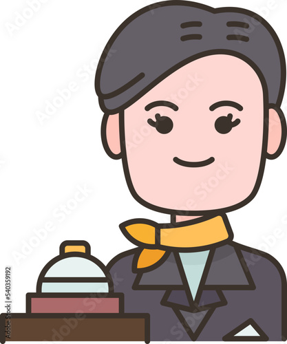 receptionist  icon