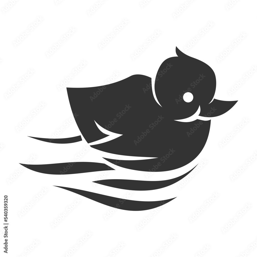 Duck logo vector illustration design template Icon Brand Identity Duck logo vector illustration design template Icon Brand Identity