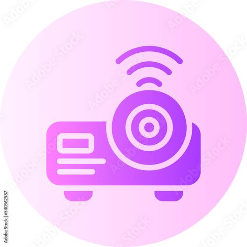 projector gradient icon