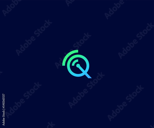 Q Letter Logo Vector Template Abstract Monogram Symbol. Usable for Business sport, technology, fashion, digital And future creative logo