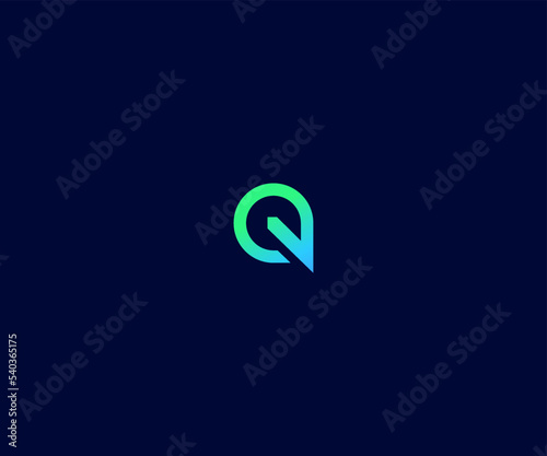 Q Letter Logo Vector Template Abstract Monogram Symbol. Usable for Business sport, technology, fashion, digital And future creative logo
