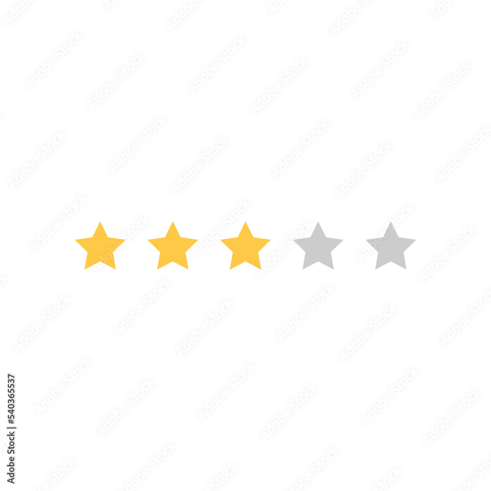 Rating star icon vector design templates Rating star icon vector design templates