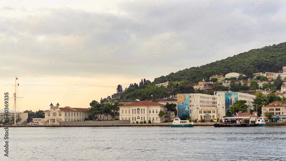 Naval High School, or Deniz Lisesi, located on Heybeliada Island, the second largest of the Prince Islands, in the Sea of Marmara, to the southeast of Istanbul, Istanbul, Turkey