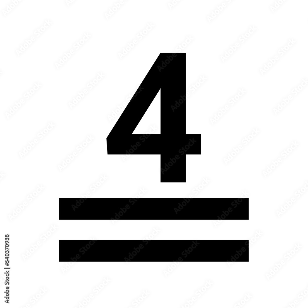 Obraz premium numbers