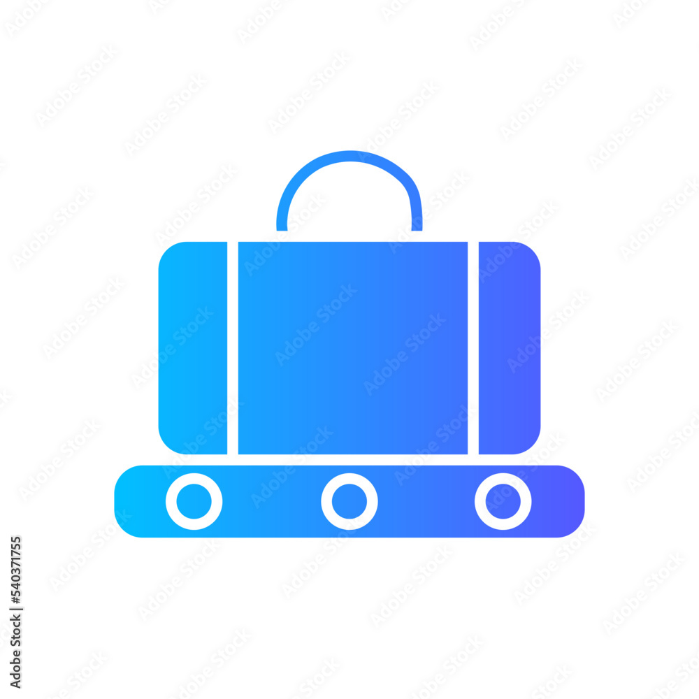 baggage gradient icon baggage gradient icon