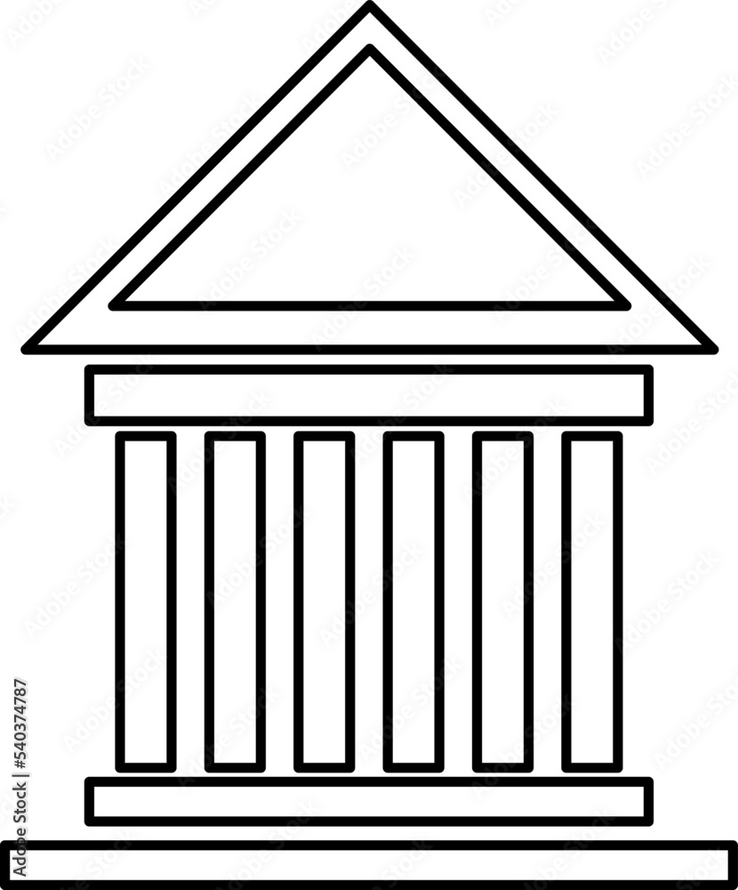bank icon vector illustration simple design bank icon vector illustration simple design
