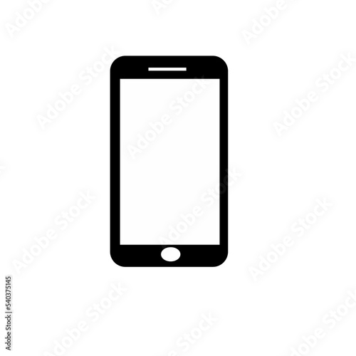 Smartphone sign symbol isolated on white background. icon Vector EPS 10