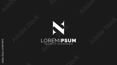 Modern creative N Logo Design and template. photo