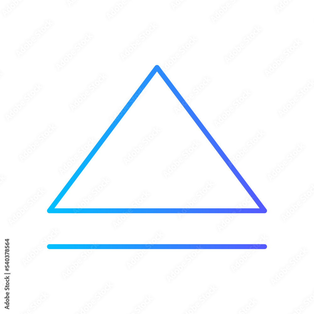eject gradient icon eject gradient icon