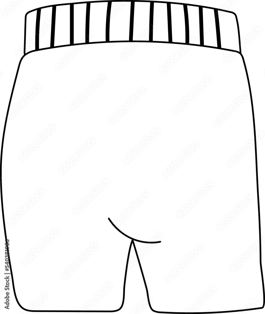 Christmas Cozy Pants Line Illustration Christmas Cozy Pants Line Illustration