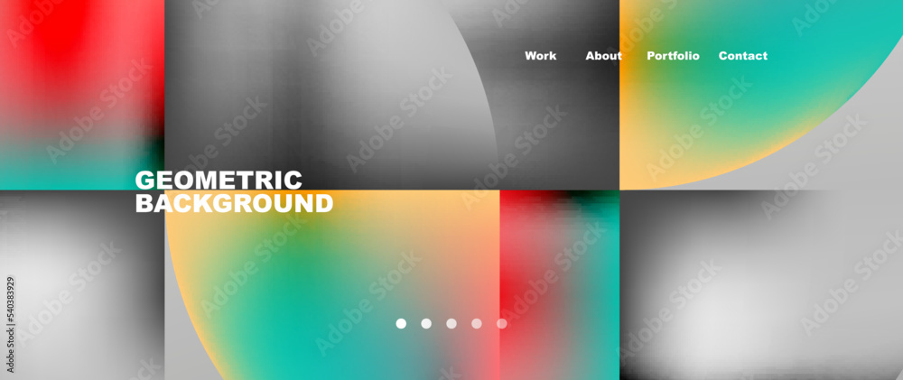 Circles and round elements abstract background design for wallpaper ...