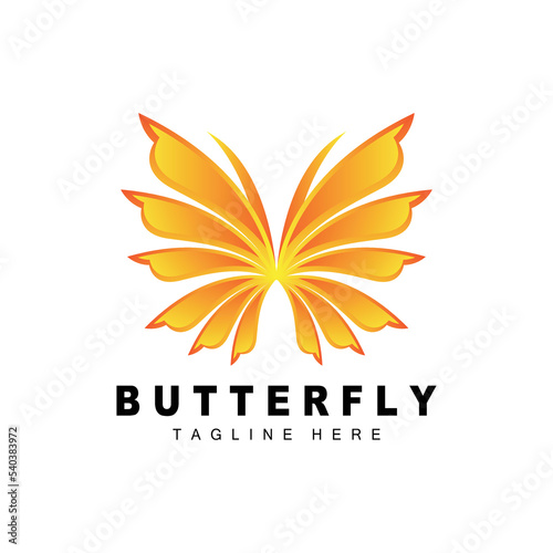 Butterfly Logo, Animal Design With Beautiful Wings, Decorative Animals, Product Brands
