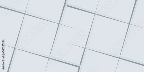 Abstract gray triangle on light gray background vector