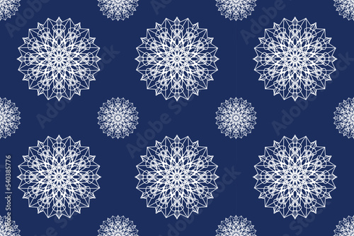 Mandala art. Seamless Pattern. abstract background vector