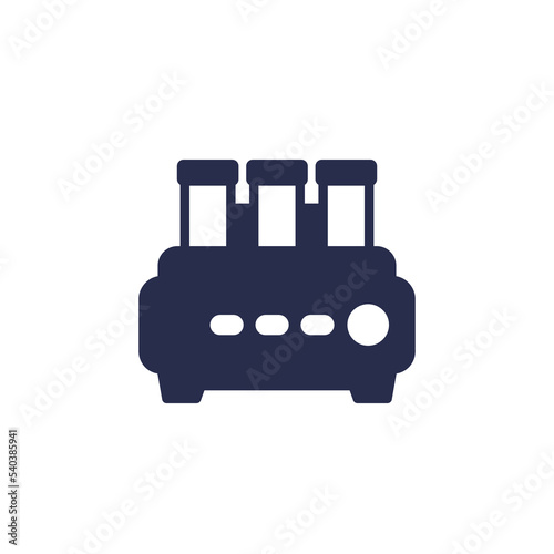 centrifuge machine icon, lab equipment, simple vector pictogram