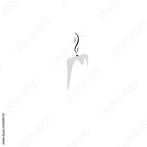 Candle vector,. Candle elements, Easter white Candle,  Lilin, vector elements