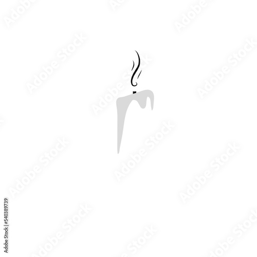 Candle vector,. Candle elements, Easter white Candle,  Lilin, vector elements