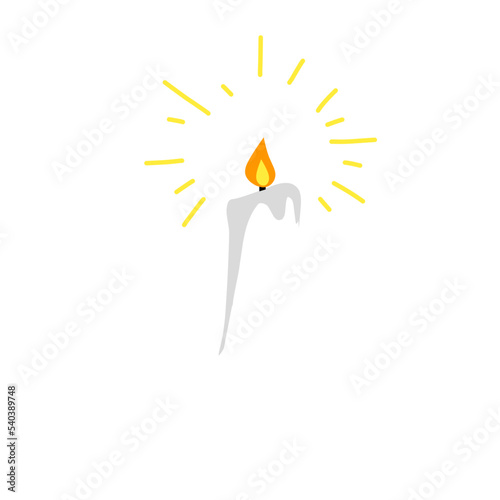 Candle vector,. Candle elements, Easter white Candle,  Lilin, vector elements