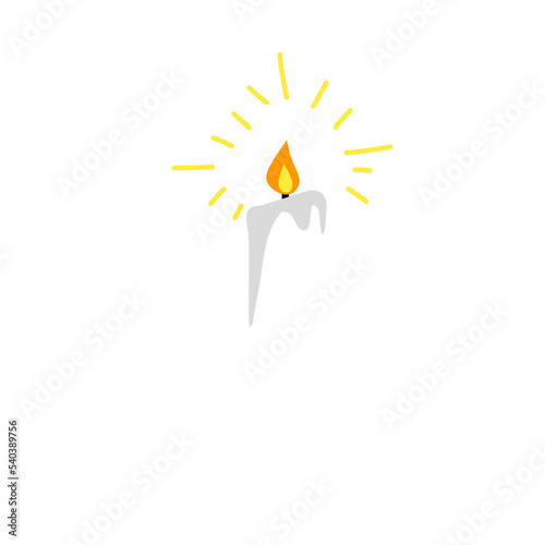 Candle vector,. Candle elements, Easter white Candle,  Lilin, vector elements