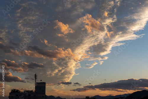Naklejka 夕景