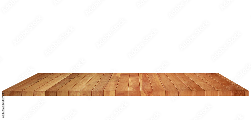 Top of wood balcony table with seascape png
